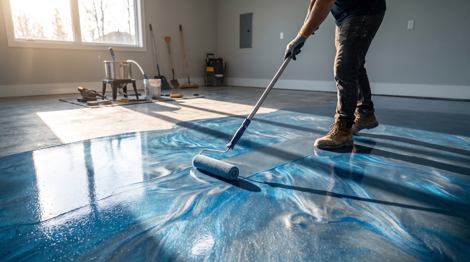 How Long Does Epoxy Flooring Take to Install? (By Project Type)