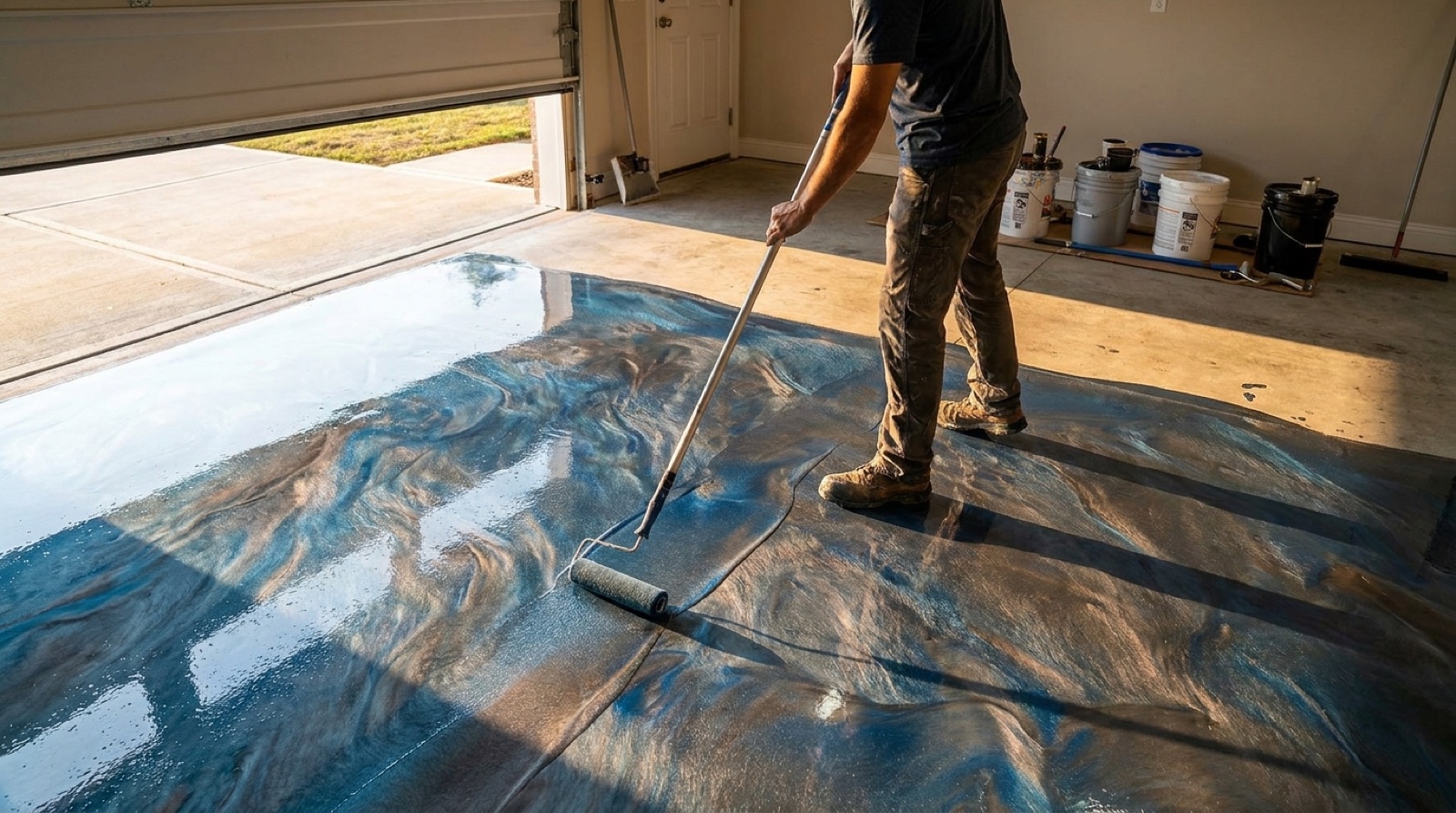 Polyaspartic vs. Epoxy Flooring: What's the Real Difference?